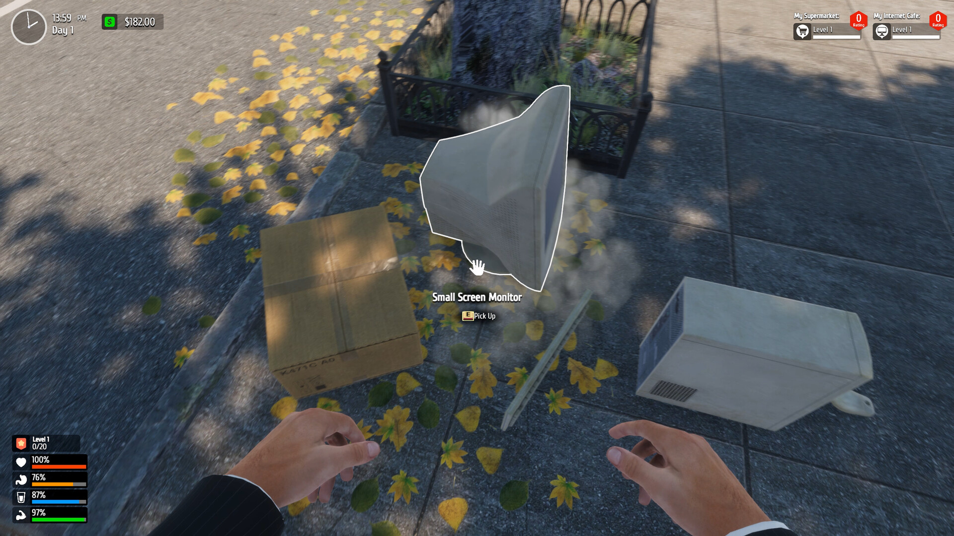 网吧&超市模拟器2024/Internet Cafe & Supermarket Simulator 2024 更新至v1.0.17-容量9.52GB插图2