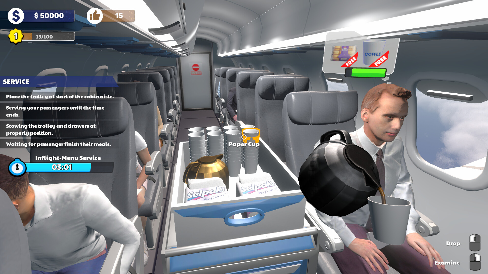 空乘人生模拟器/Cabin Crew Life Simulator 更新至v1.0.0-容量2.28GB插图2