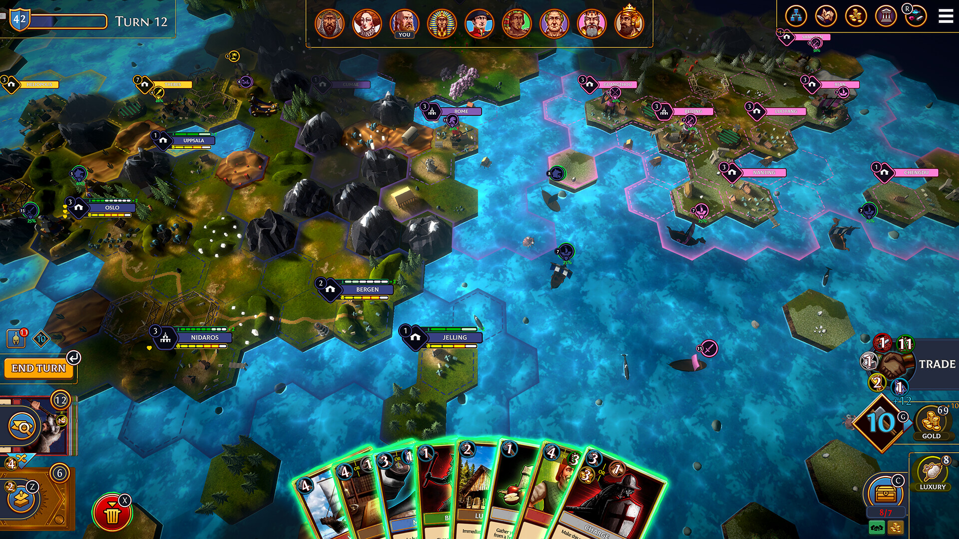 帝王牌局：古国纷争/Hexarchy 更新至Build.17192206-容量1.73GB插图3