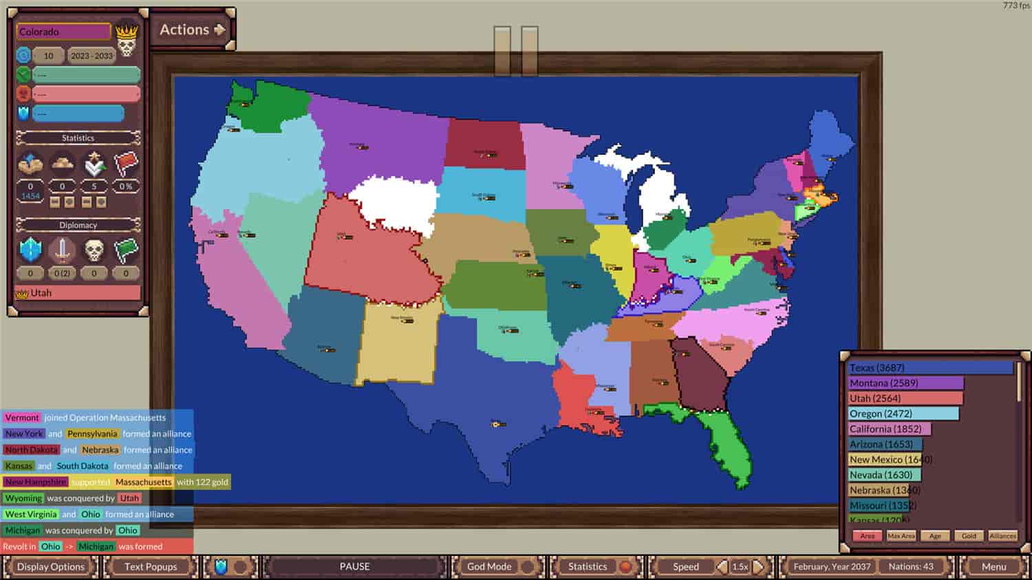 冲突时代：世界大战模拟器/Ages of Conflict: World War Simulator 更新至Build.16666552-容量98MB插图3