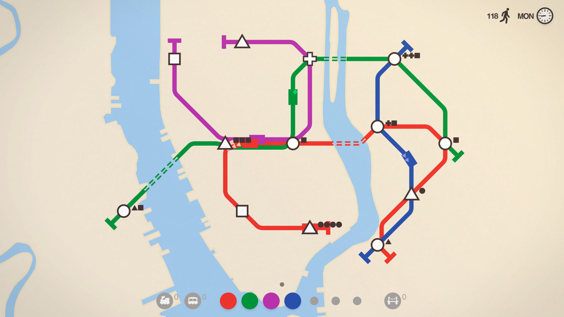 迷你地铁/迷你都市/模拟地铁/Mini Metro 更新至Build.15988500-容量307MB