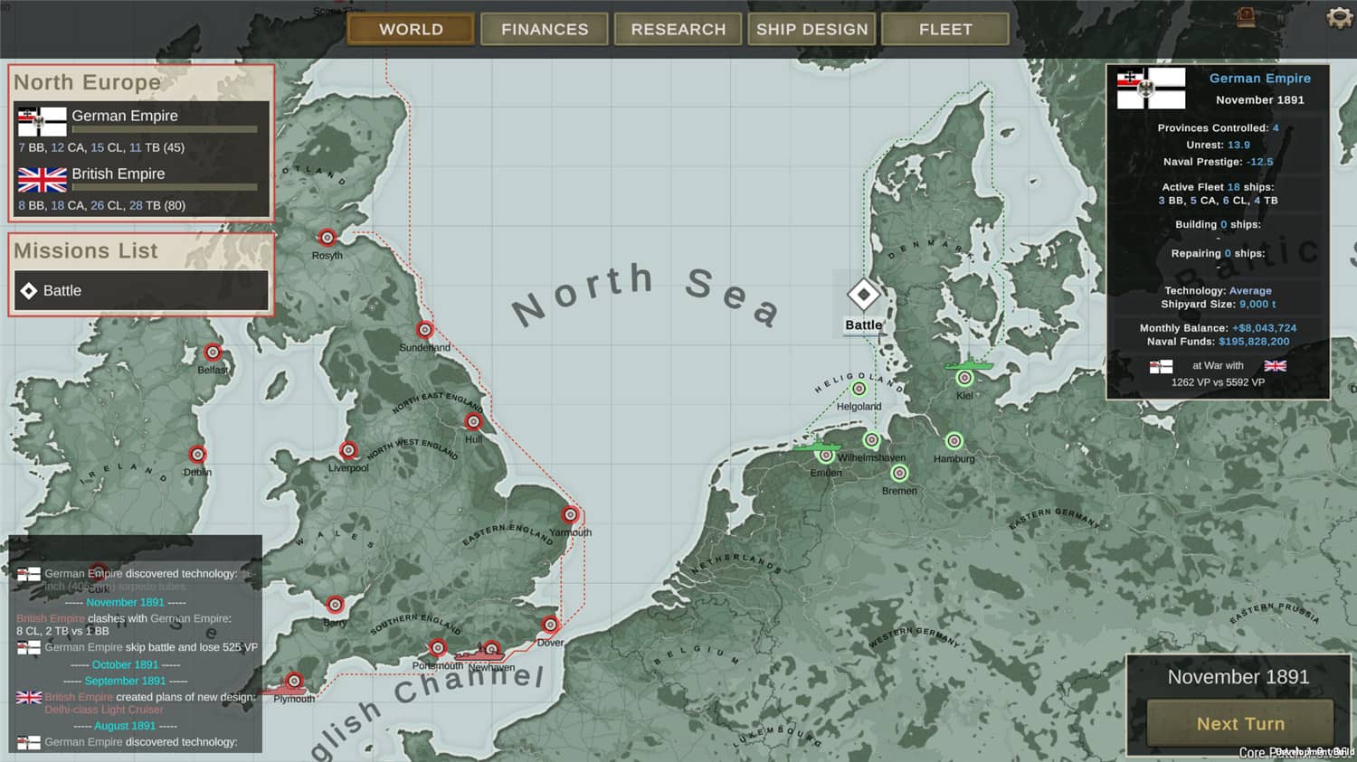 终极海军上将：无畏舰/终极提督：无畏战舰/Ultimate Admiral: Dreadnoughts 更新至v1.6.1.3-容量3.42GB插图1