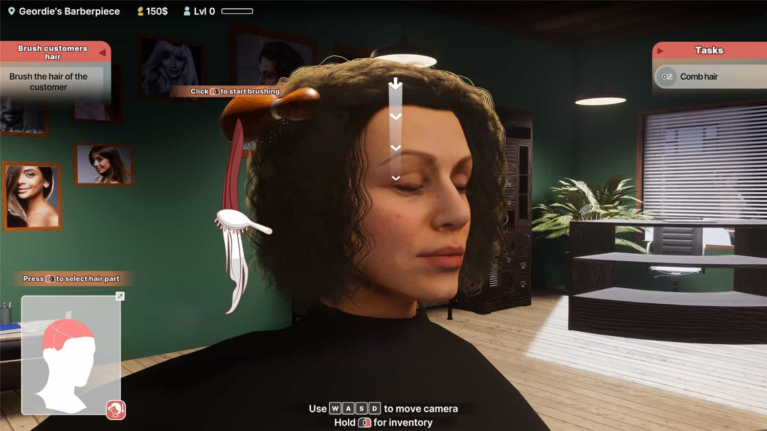 剪发模拟器/Hairdresser Simulator 更新至v1.030-容量24.1GB