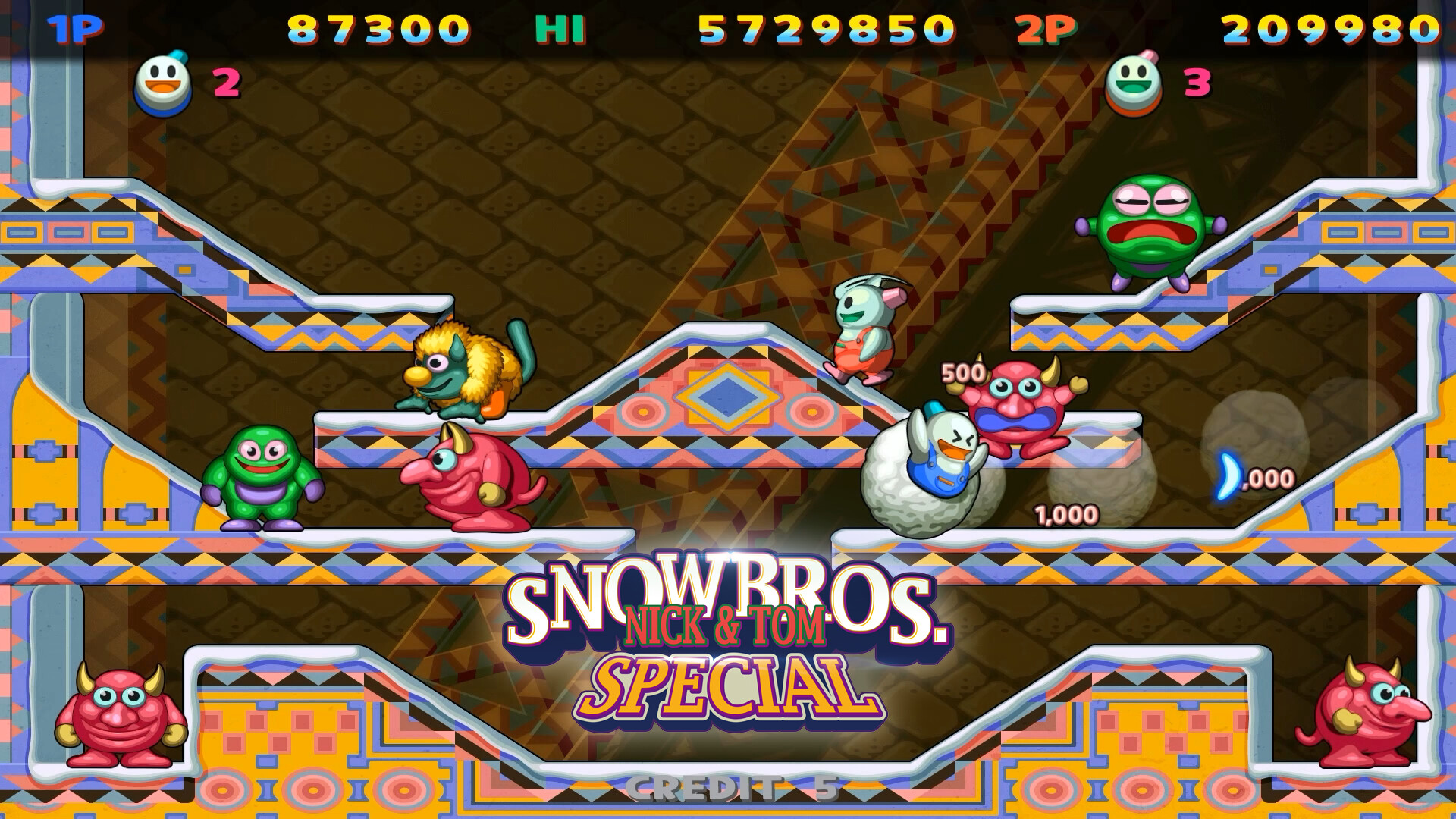 雪人兄弟特别：周年纪念版/SNOW BROS. SPECIAL: ANNIVERSARY EDITION 更新至v1.0.0-容量566MB插图2