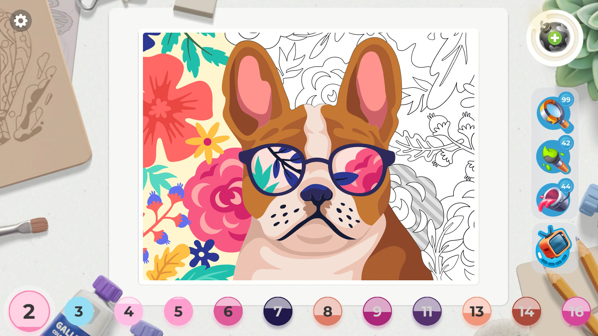 画廊：涂色本和装饰/Gallery: Coloring book & decor 更新至v1.0.0-容量3.59GB插图2