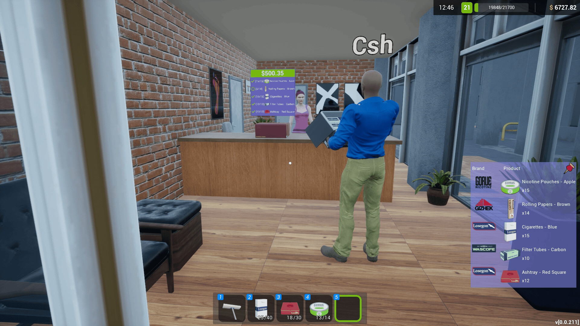 烟店模拟器/Tobacco Shop Simulator/支持网络联机 更新至v0.1.013联机版-容量1.42GB插图4