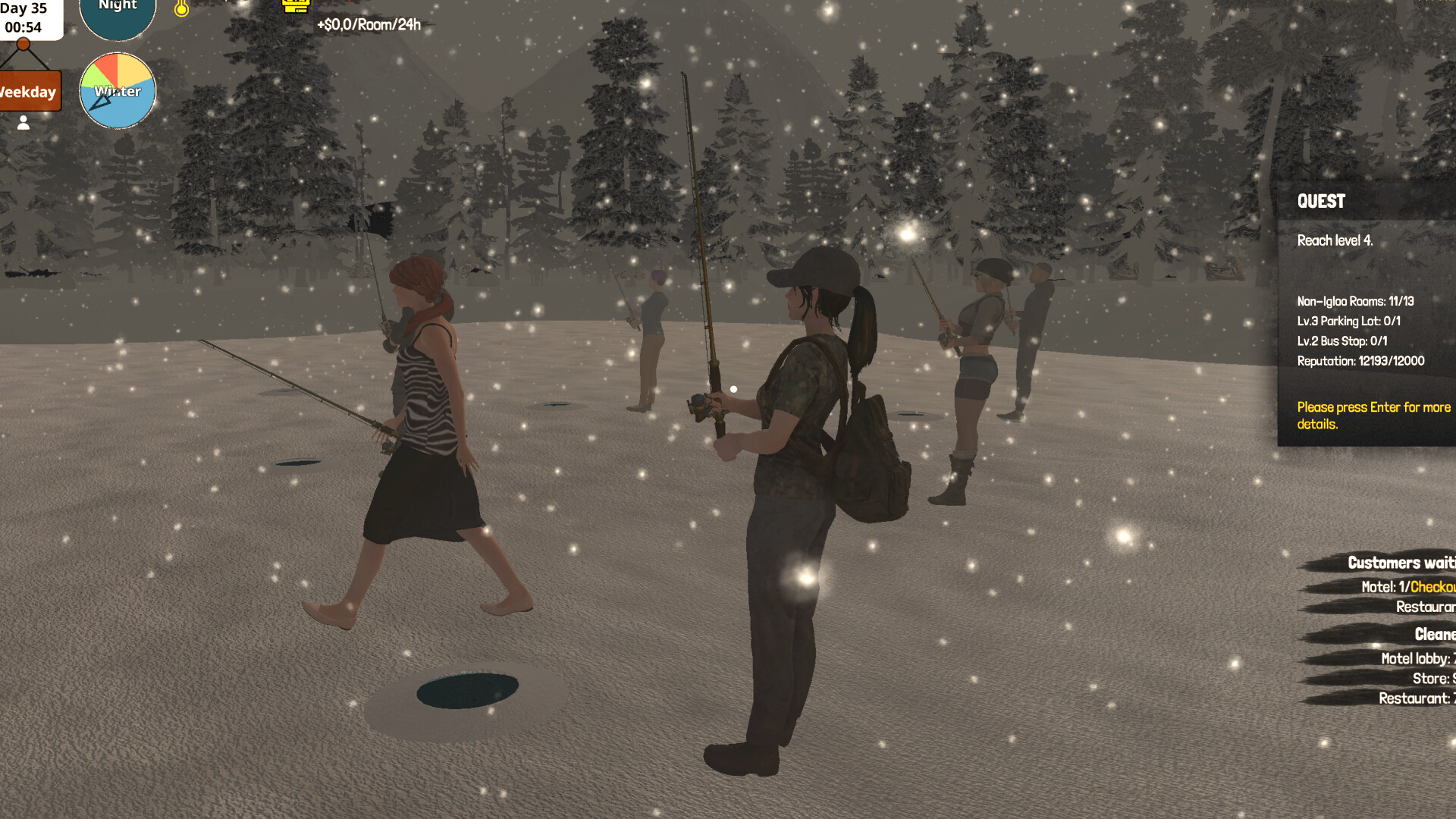 北极汽车旅馆模拟器/Arctic Motel Simulator 更新至v1.0.0-容量18.6GB插图2