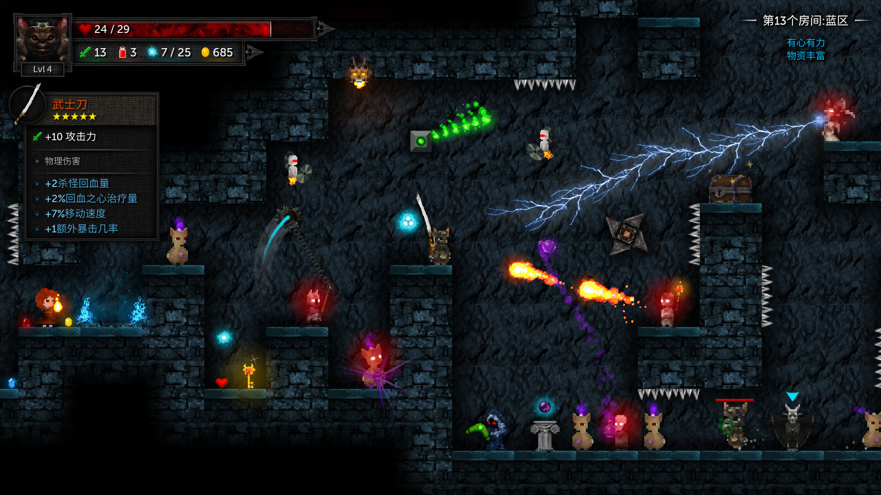 烛火地牢2：猫咪的诅咒/Tallowmere 2: Curse of the Kittens 更新至Build.16558371-容量212MB插图1